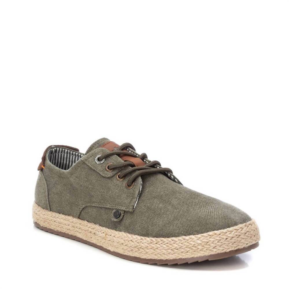 NEW XTI men's 17172101 refresh shoe in khaki